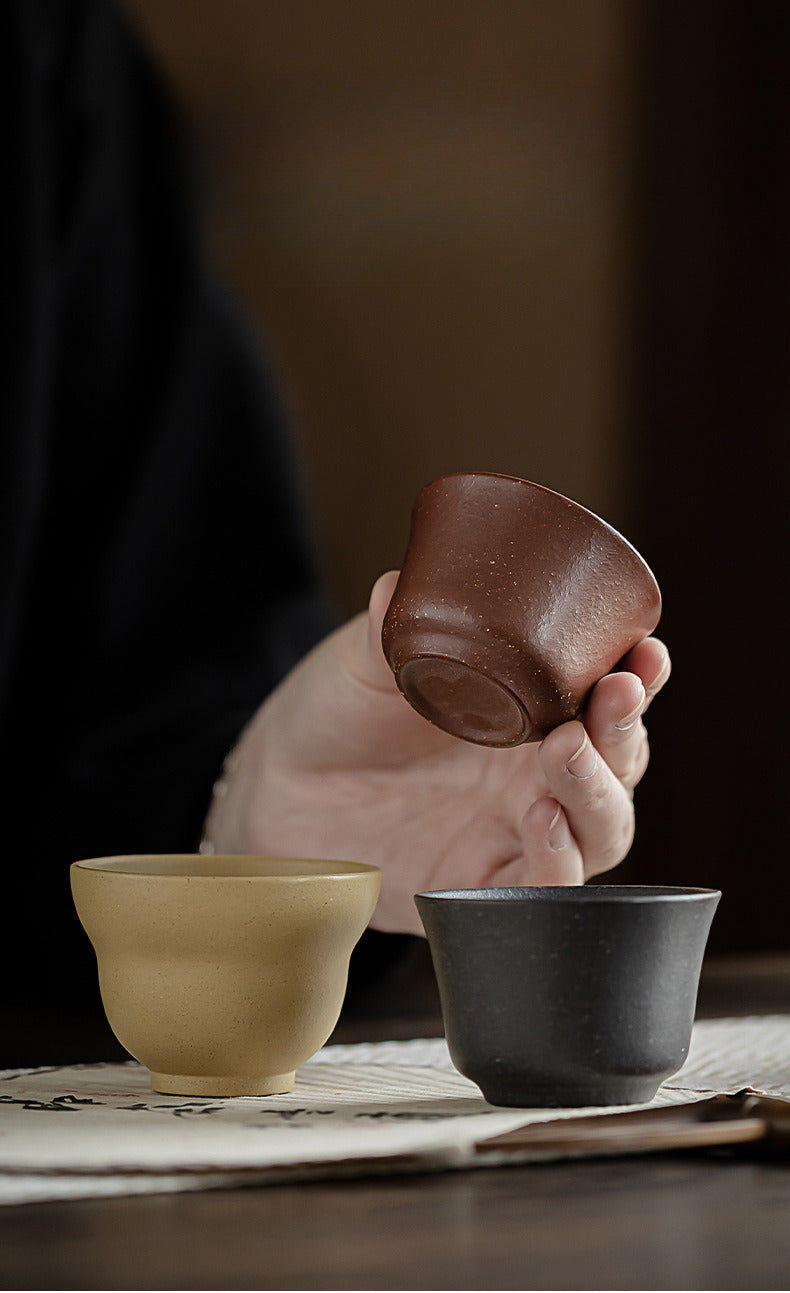 Service à thé en argile Yixing classique et original de Gohobi 03