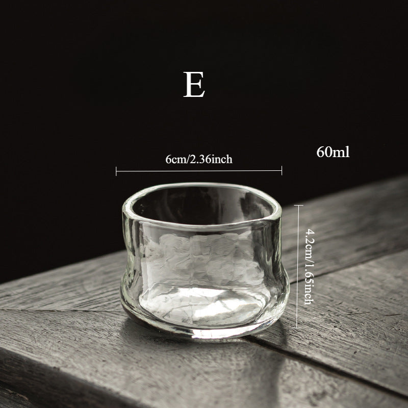 Gohobi High Borosilicate Glass Gongfu Tea Cup – Transparent Heat-Resistant Master Cup and Aroma Cup