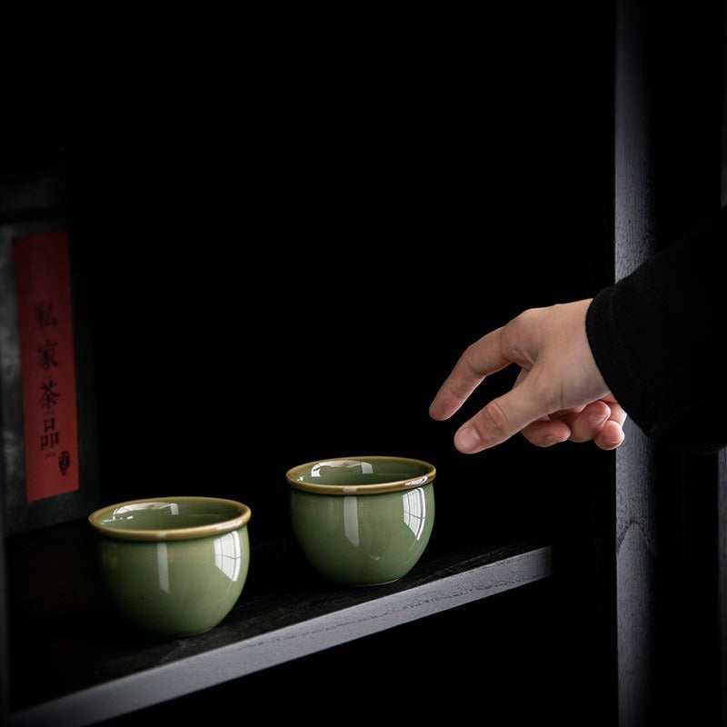 Gohobi Vintage Celadon Master Tea Cup