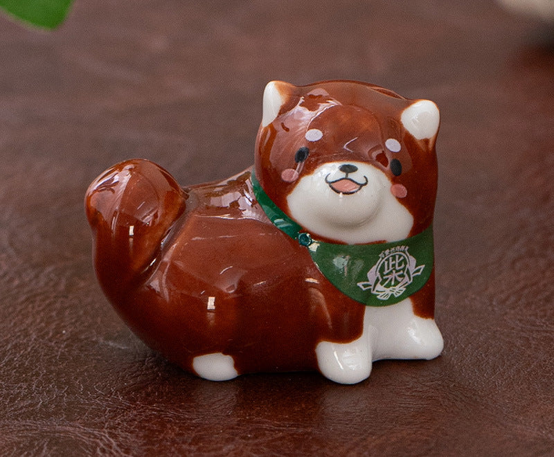 Repose-baguettes coloré Gohobi pour chien Shiba Inu