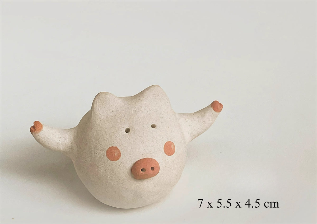 Gohobi x Little Diary Handmade Ceramic Pigs