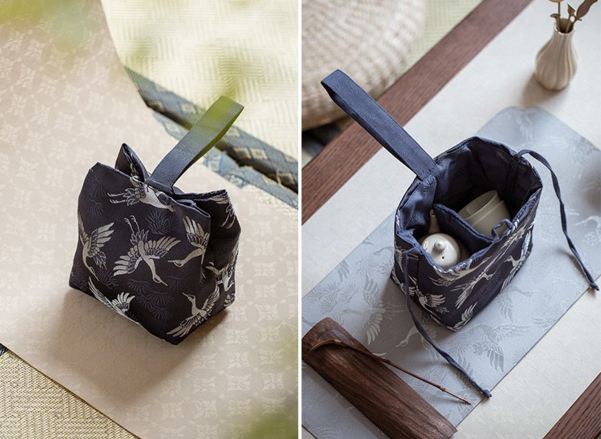 Sac de voyage de rangement pour théière de luxe Gohobi