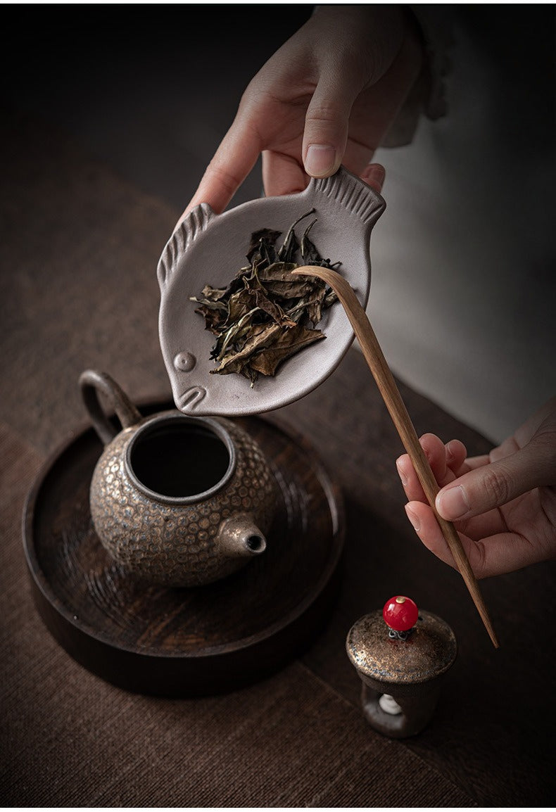 Gohobi Vintage Ceramic Tea Roaster