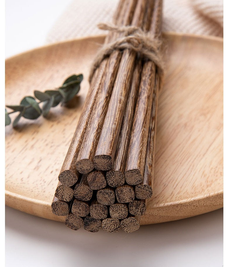 Gohobi A Set of 5 Pairs of Essential Wooden Chopsticks