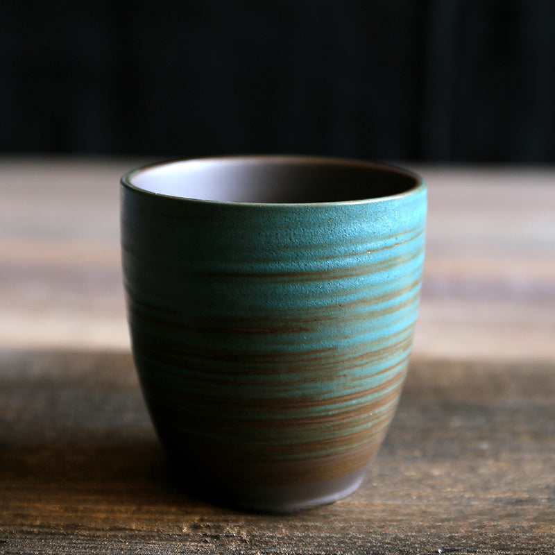 Gohobi Hand-Painted Kiln-Changed Ceramic Cup