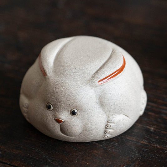 Gohobi Handmade Ceramic Rabbit Shape Tea Cup