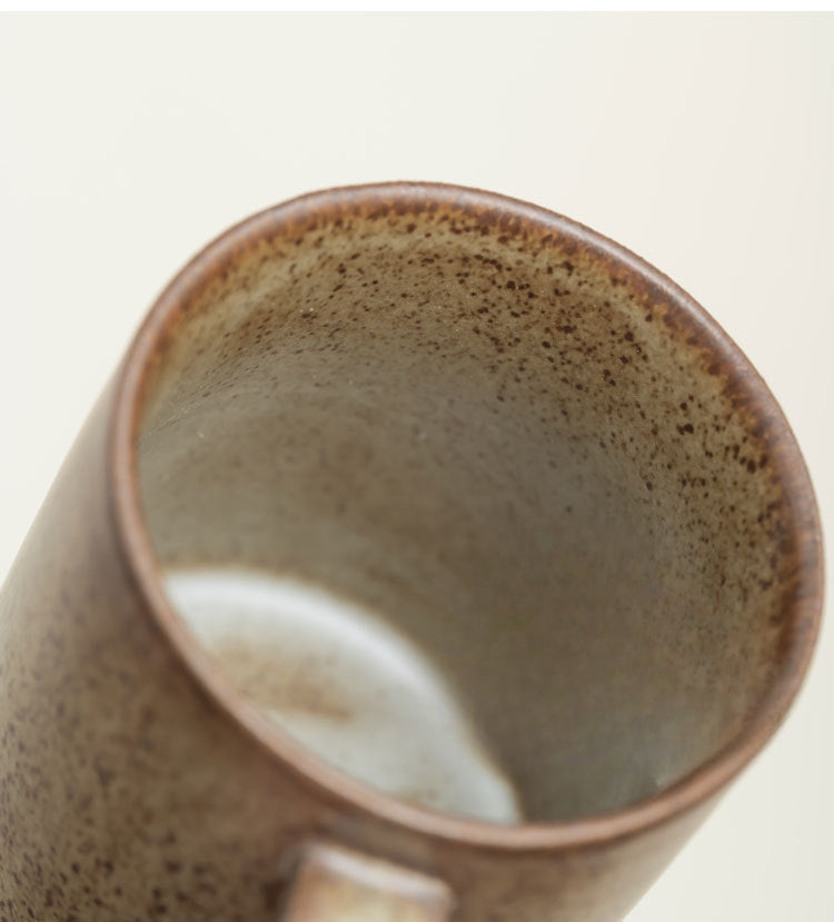 Gohobi Japanese Handmade Coffee Cup with Saucer 008