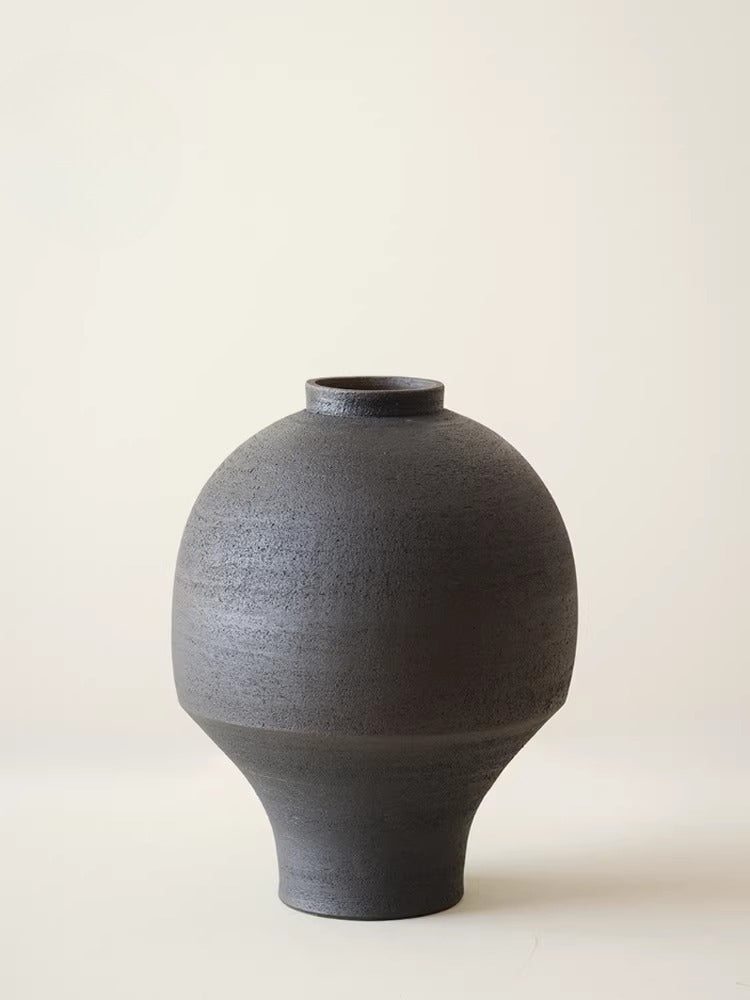 Gohobi Japanese-style Wabi Sabi Handmade Zen Large Vase 014