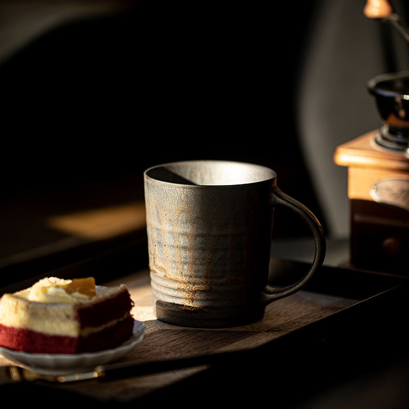 Gohobi Handmade Metallic Glaze Ceramic Mug (280-300ml)