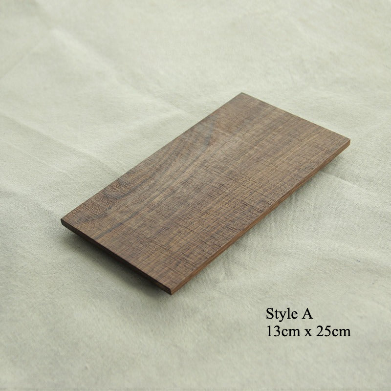 Gohobi Handcrafted Black Walnut Rectangular Tray