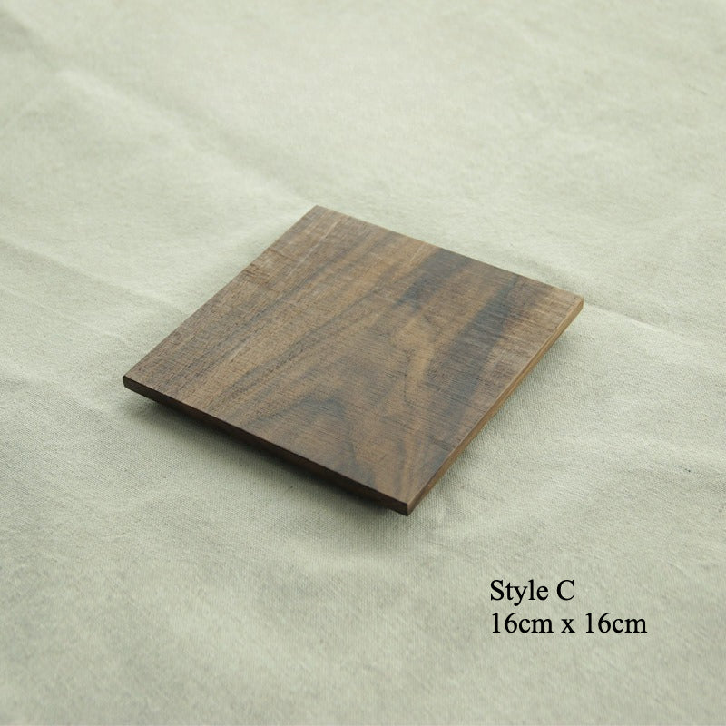 Gohobi Handcrafted Black Walnut Rectangular Tray