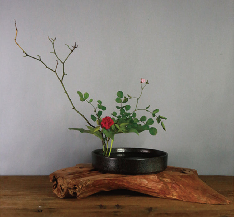 Grand vase Gohobi Ikebana de style japonais 009