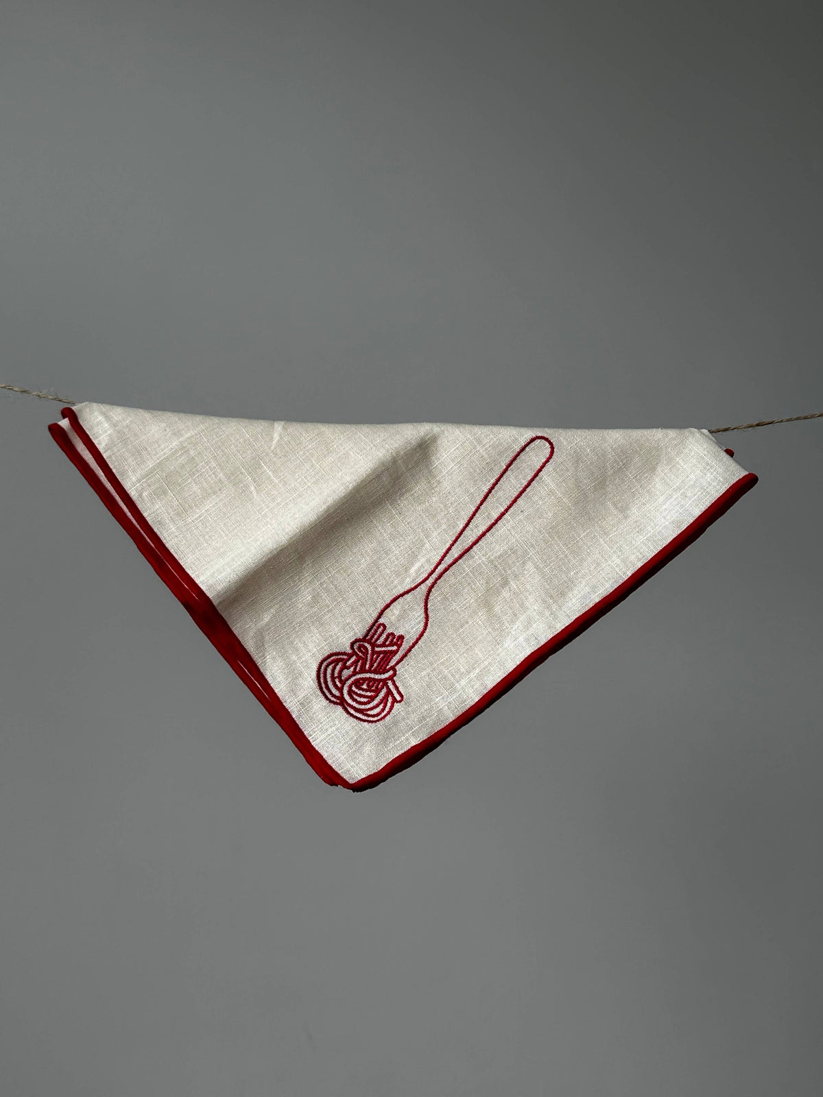 MÆGEN Linen Blend Napkins - Spaghetti (Set of 2)
