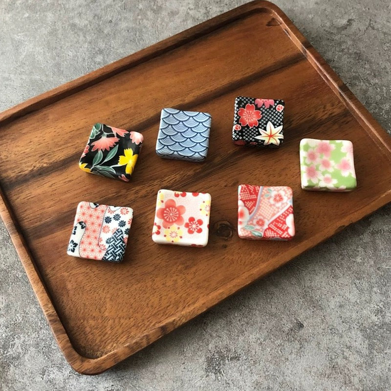 Repose-baguettes à motifs japonais Gohobi (rectangle)