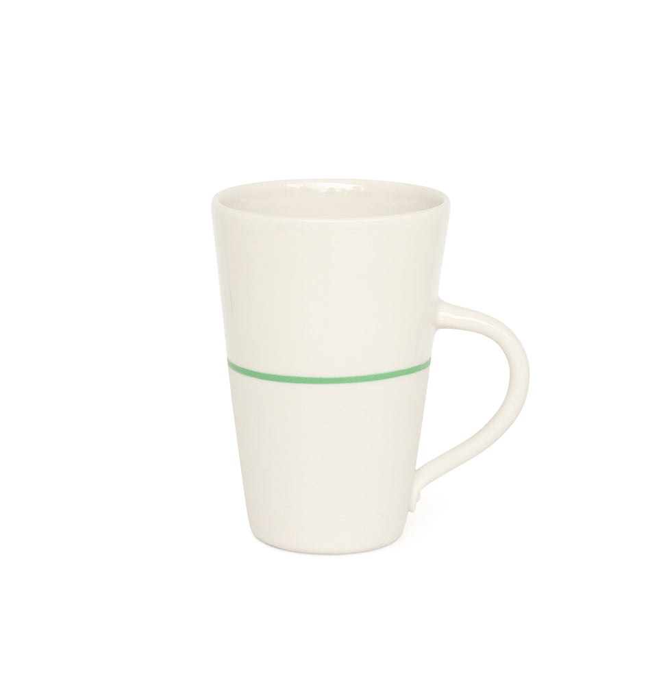 Sue Ure Masion White porcelain Tall Mug