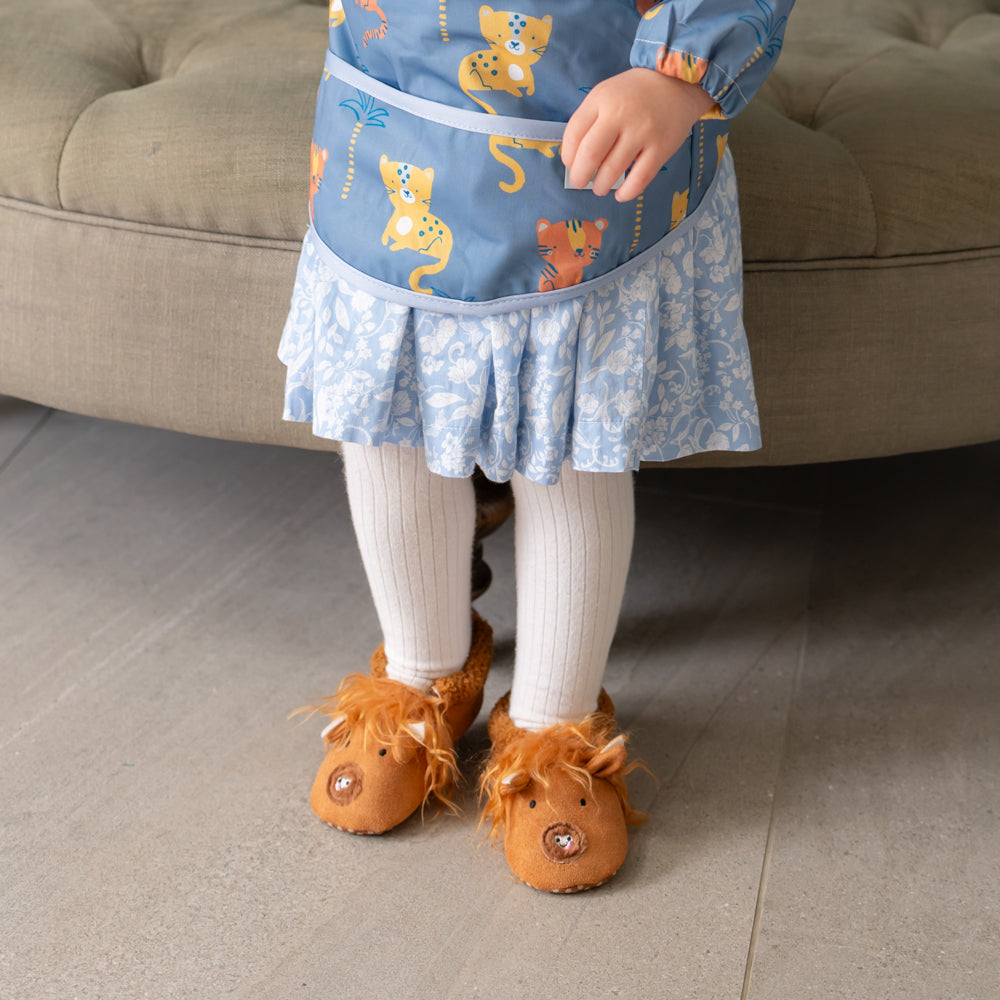 Ziggle Highland Cow Slippers
