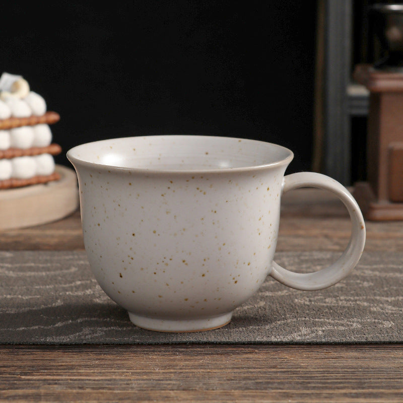 Tasse à café japonaise Gohobi émaillée à bulles faite à la main