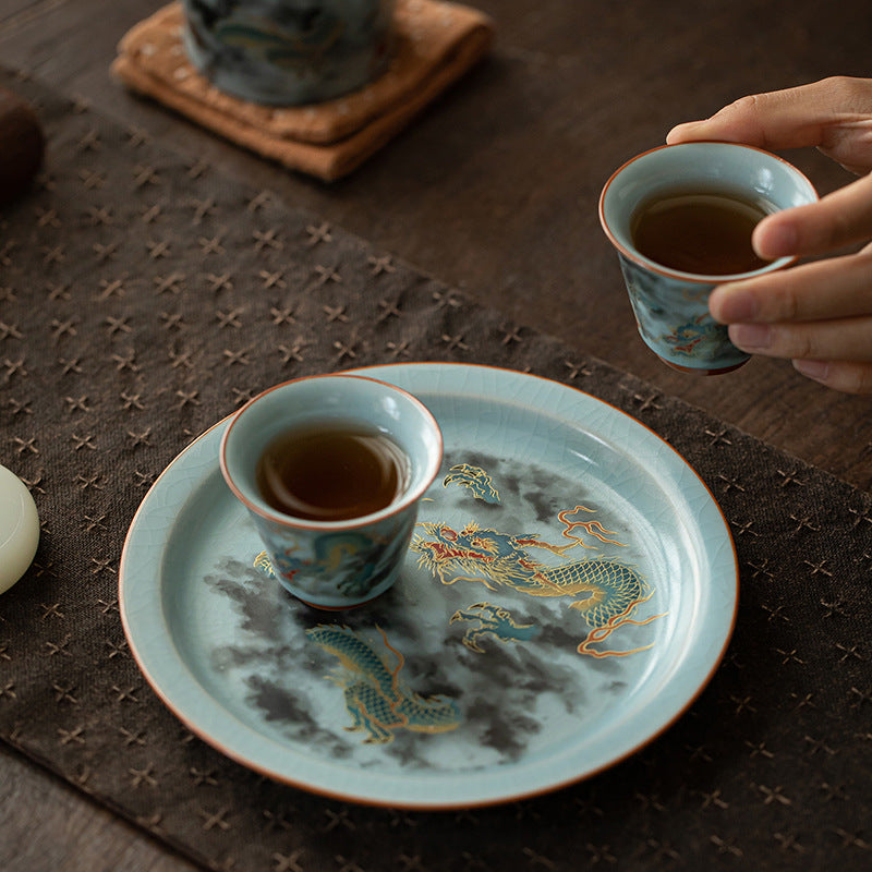 Gohobi Ink Harmony Teapot Tray