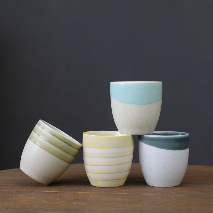 Gohobi Tasse à thé et à café en céramique de style japonais 004