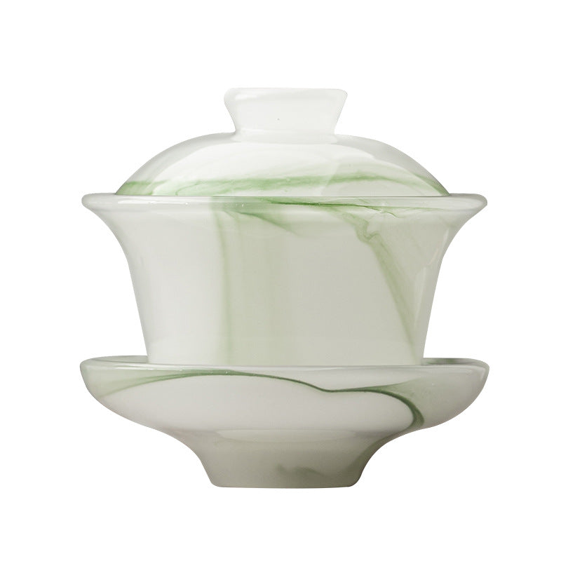 Gohobi Ancient Glazed Three-Talented Cover Gaiwan