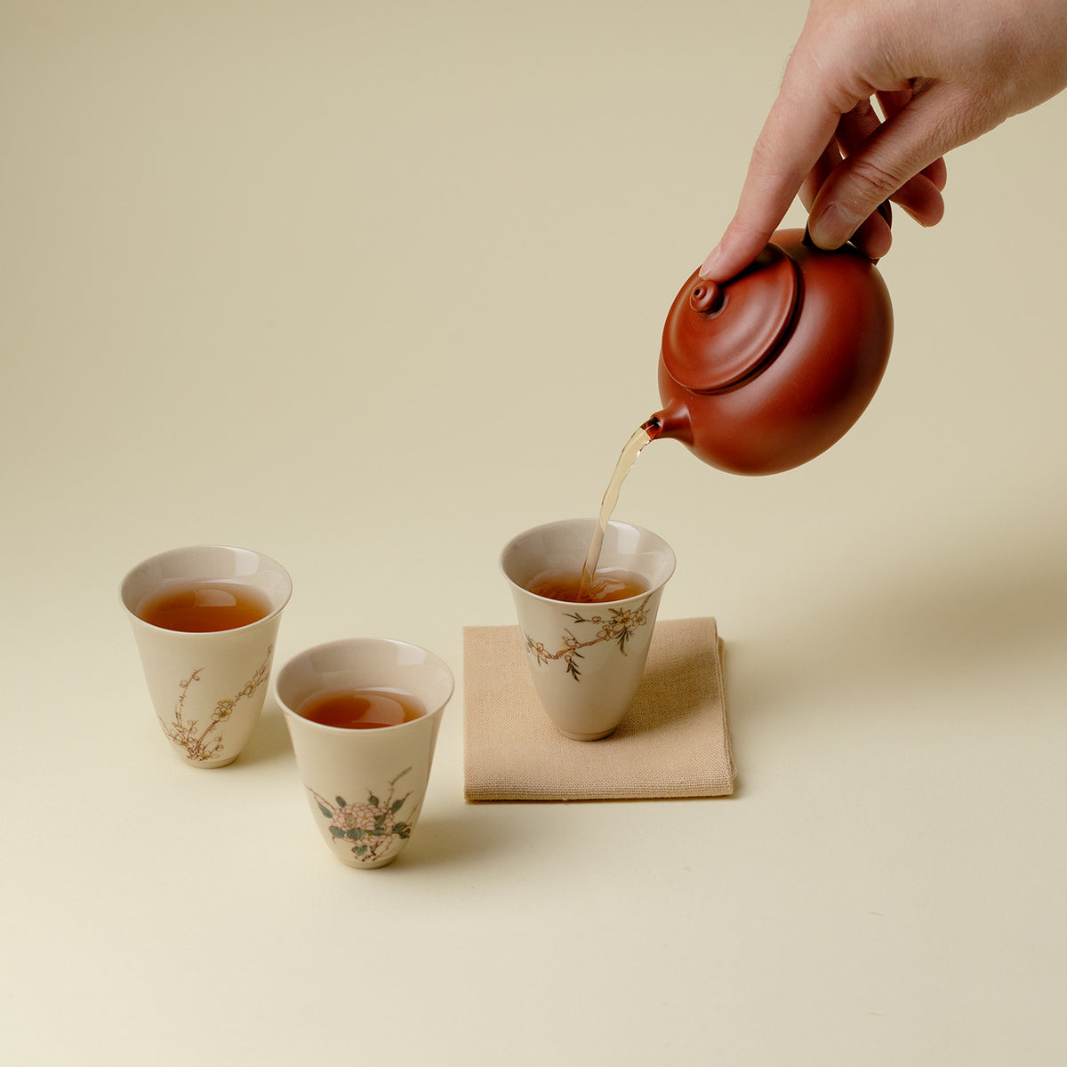Gohobi Zisha Teapot Travel Tea Set 003