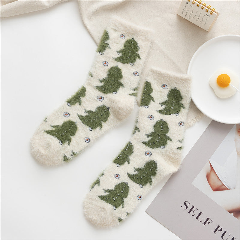 Chaussettes polaires Gohobi avec animaux mignons