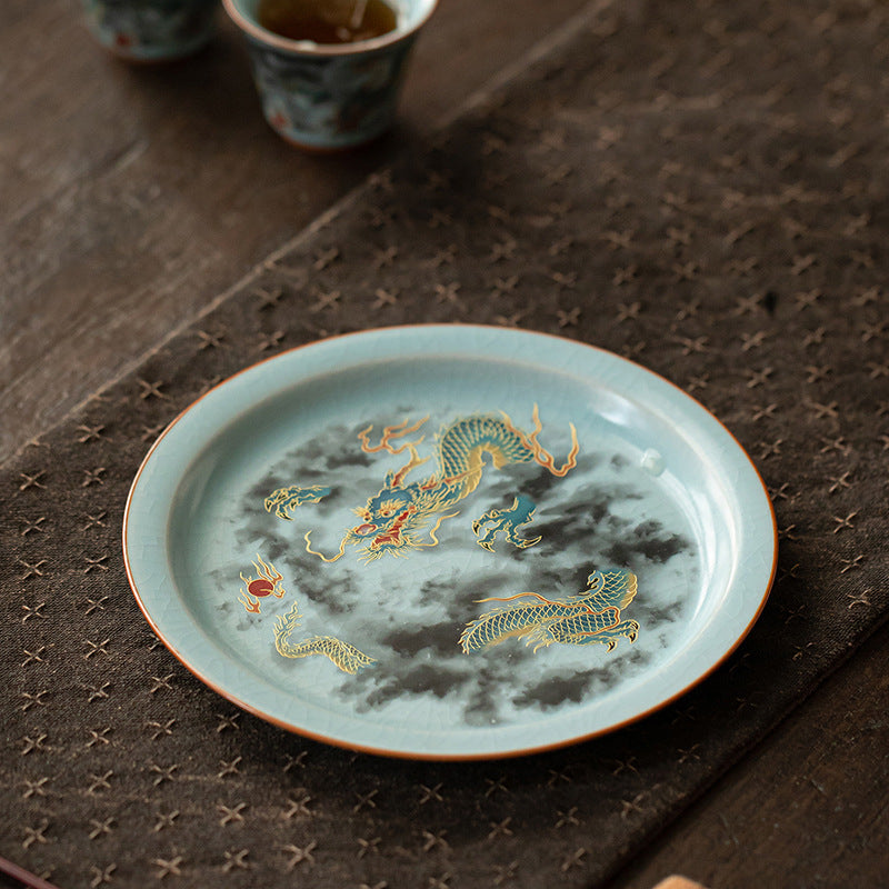 Gohobi Ink Harmony Teapot Tray
