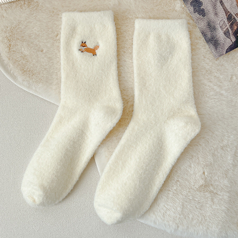 Chaussettes en velours Gohobi Animals