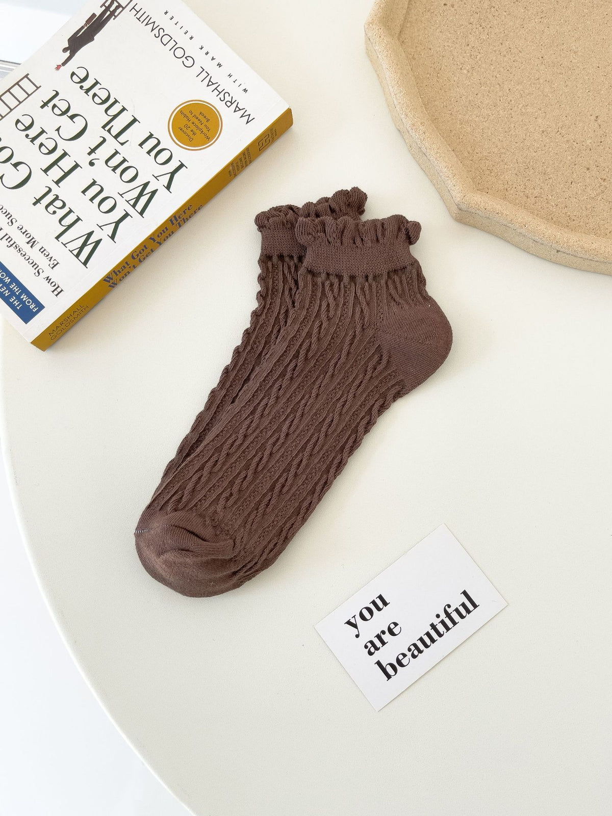 Chaussettes en coton Mary Jane en dentelle pour femmes SummerBloom