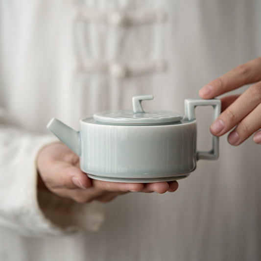 Gohobi Japanese Style Ice Grey Teapot 007