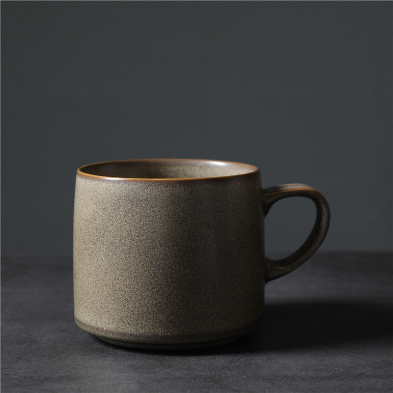 Gohobi Handmade Nordic Ceramic Coffee Mug – 440ml Colourful Retro Cup