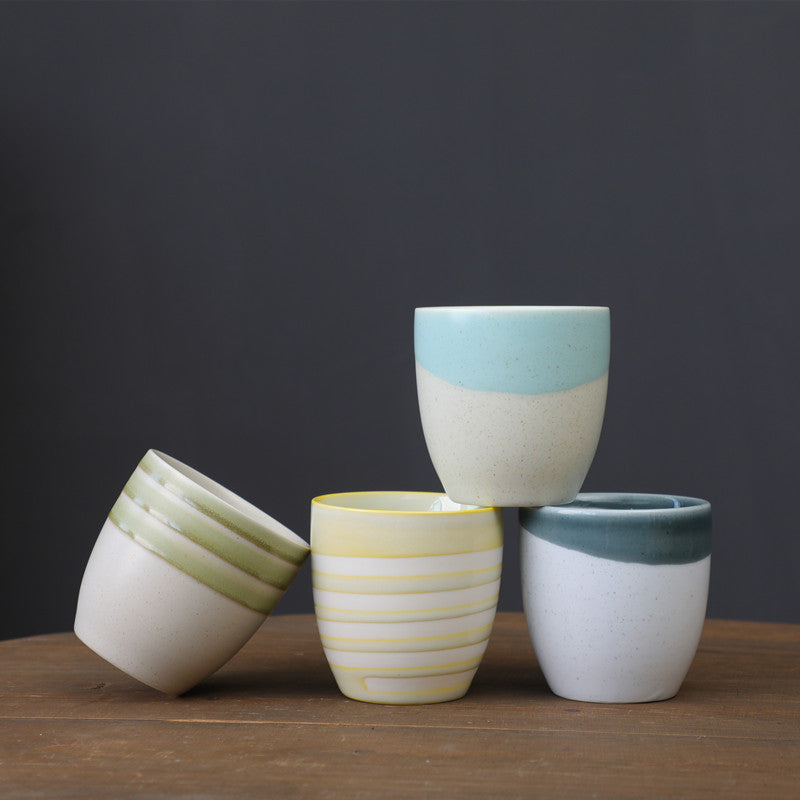 Gohobi Tasse à thé et à café en céramique de style japonais 004