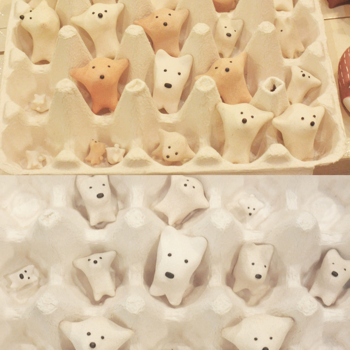 Gohobi x Little Diary Handmade Ceramic Dog