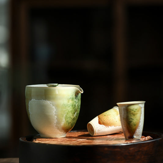 Gohobi Soda Green Gaiwan Hohin Teapot