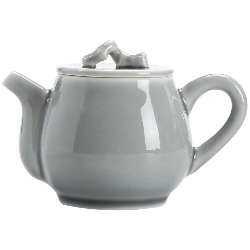 Gohobi Japanese Style Ice Grey Teapot 003