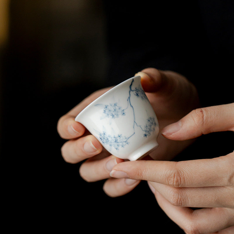 Gohobi Hand-Painted Osmanthus Tea Cup