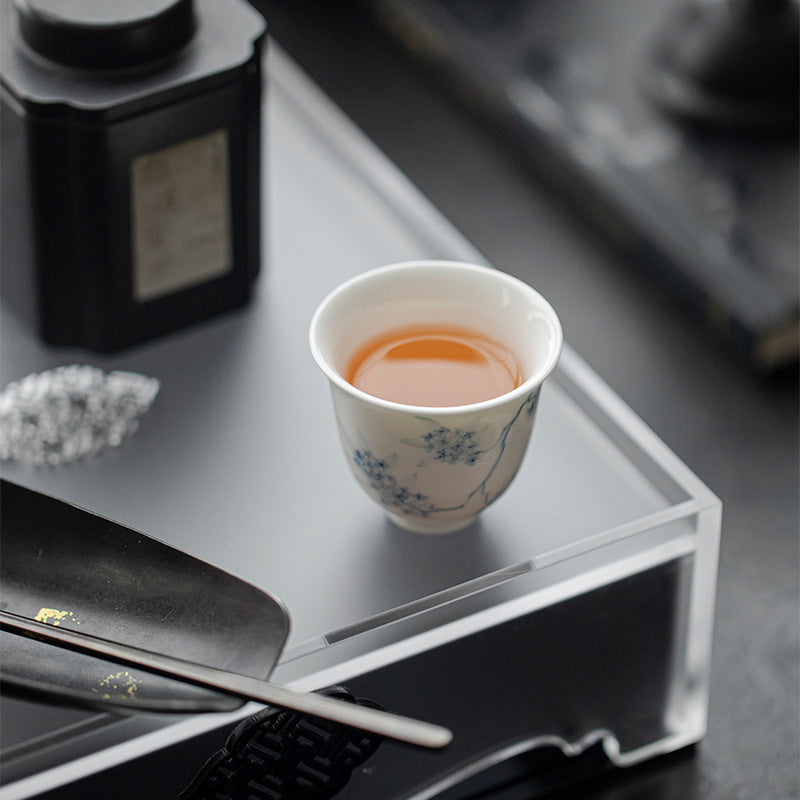 Gohobi Hand-Painted Osmanthus Tea Cup