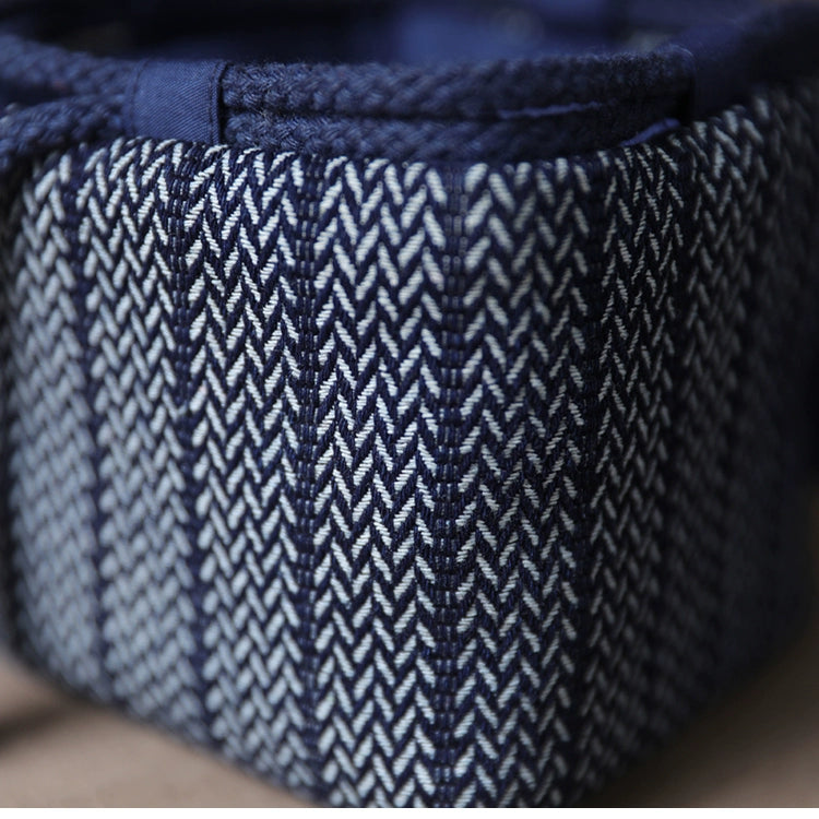 Gohobi Denim Large Teaware Storage Travel Bag Shifuku
