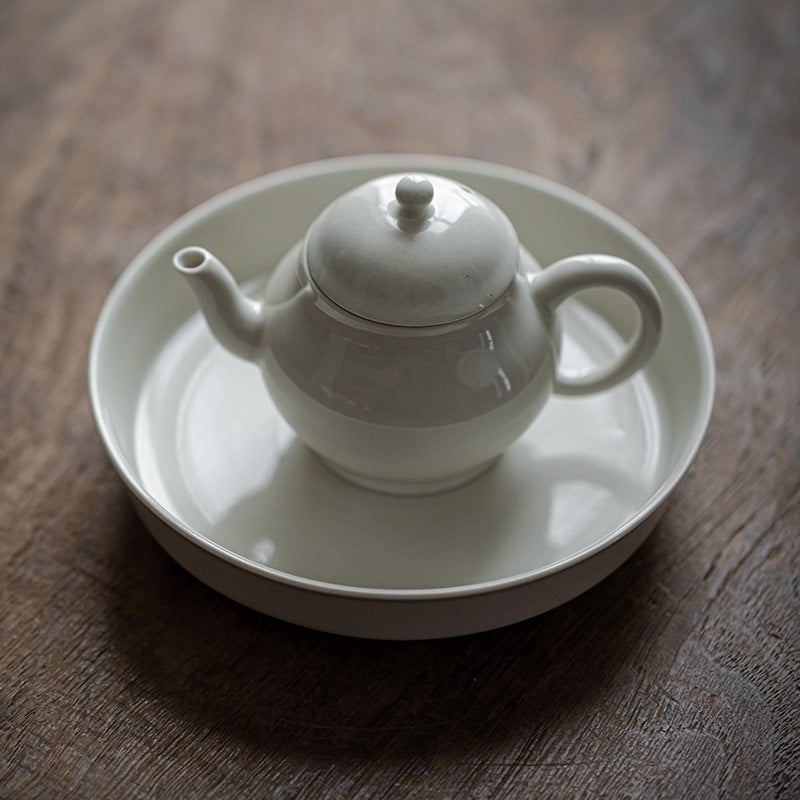 Gohobi Japanese-Style Grass Ash Glaze Handmade Teapot