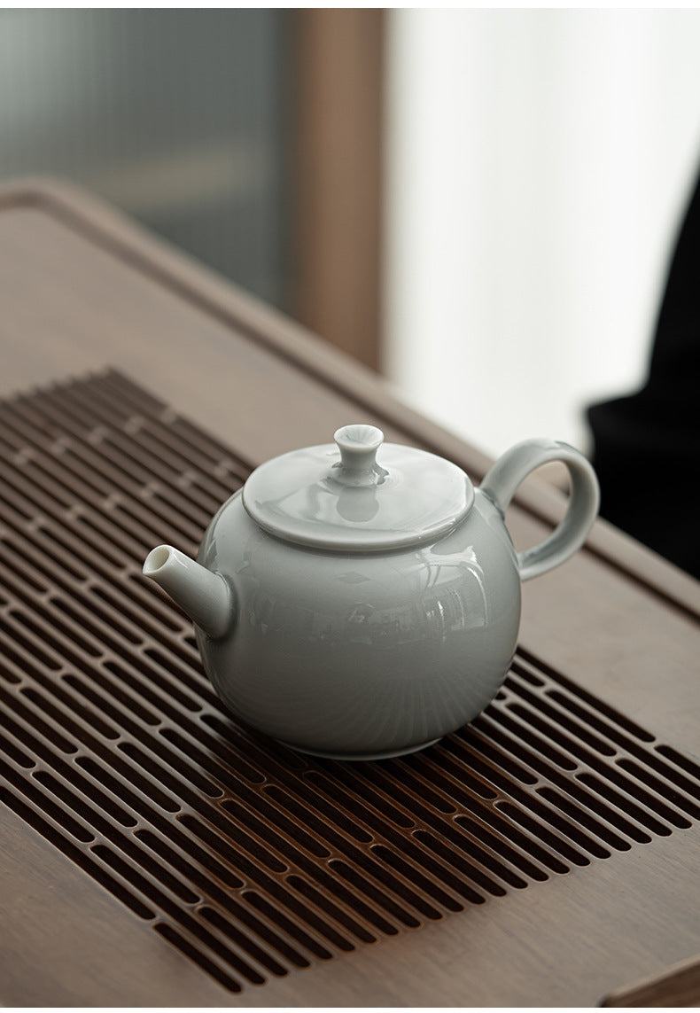 Gohobi Japanese Style Ice Grey Teapot 005