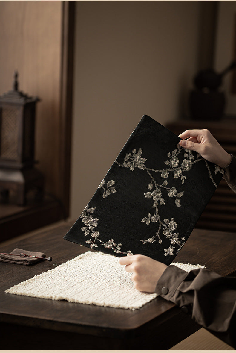 Gohobi Guofeng Brocade Tea Banquet Double-Sided Embroidered Tea Towel