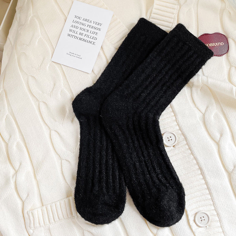 Chaussettes épaisses en polaire chaude Gohobi