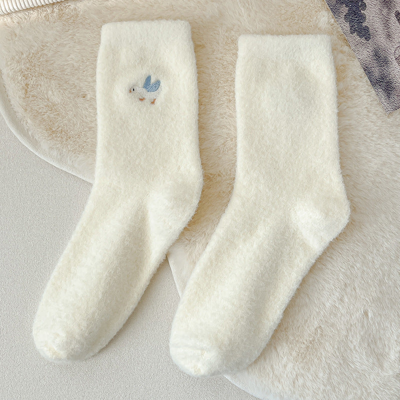 Chaussettes en velours Gohobi Animals