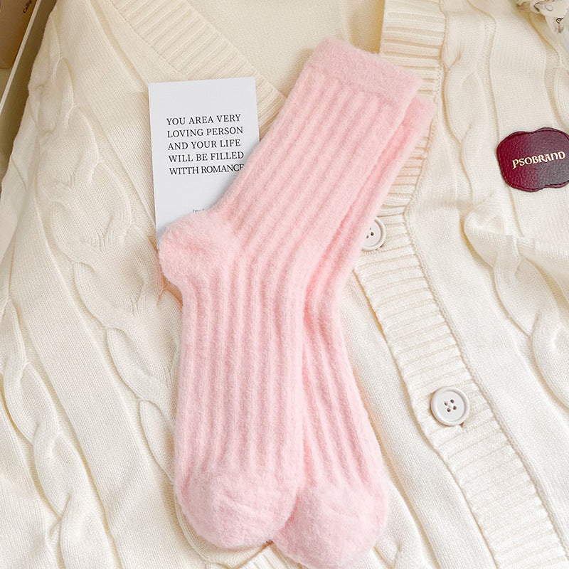 Chaussettes épaisses en polaire chaude Gohobi