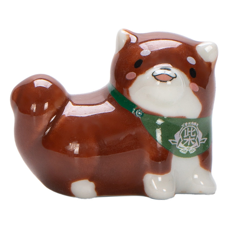 Repose-baguettes coloré Gohobi pour chien Shiba Inu