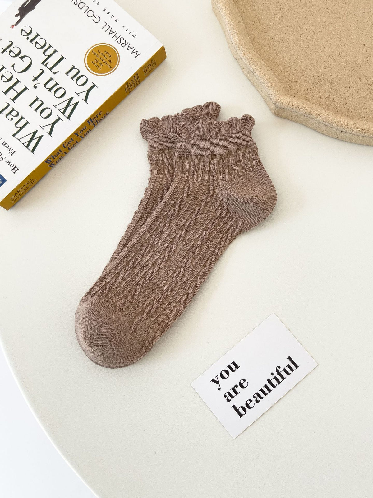 Chaussettes en coton Mary Jane en dentelle pour femmes SummerBloom