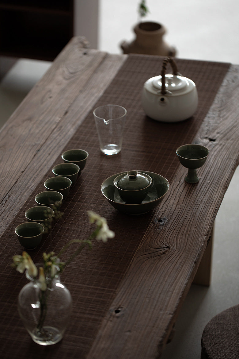 Gohobi Soda Green Tasse à thé haute en verre