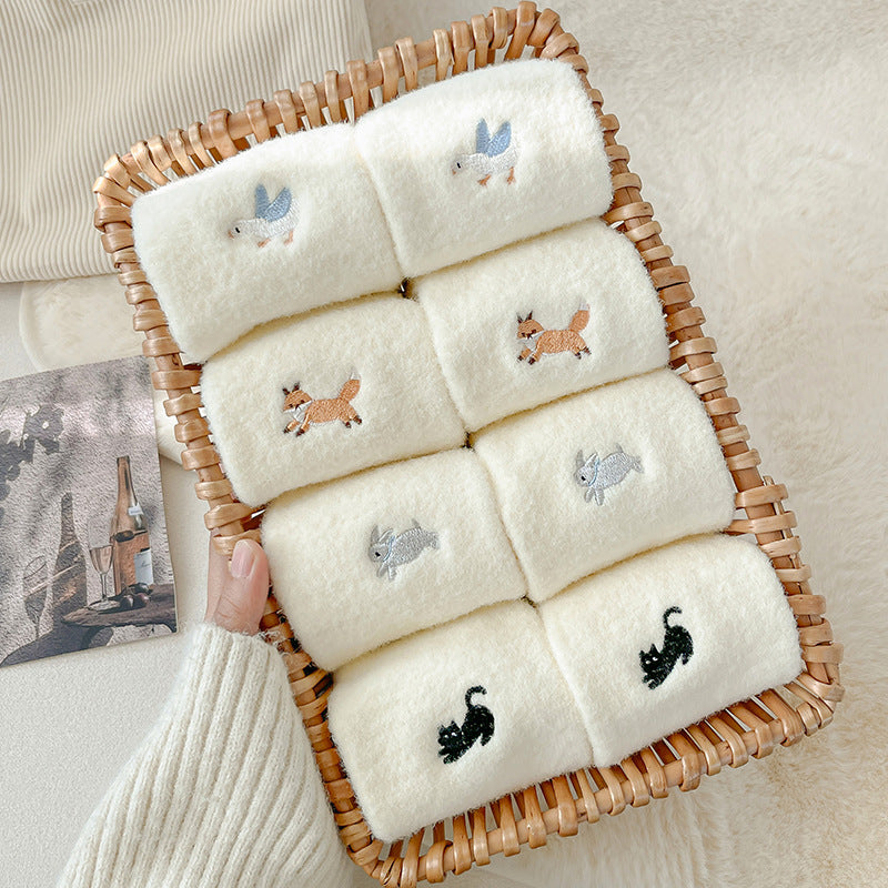 Chaussettes en velours Gohobi Animals