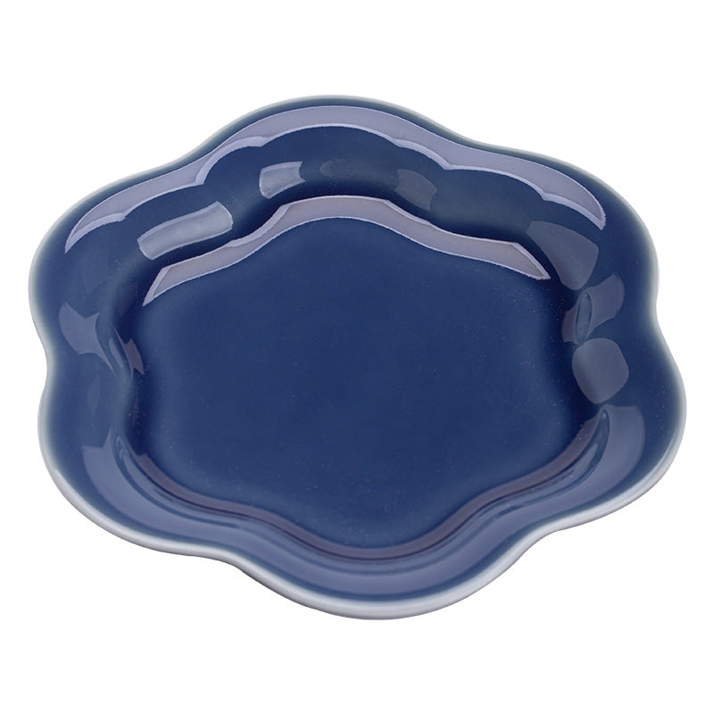 Gohobi Traditional Japanese Glazed Fruit Nuts Small Plate - Cloud 007