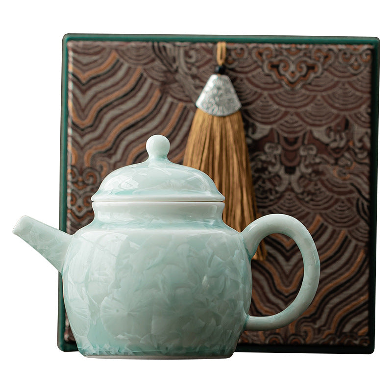 Gohobi Crystal Glazed Teapot